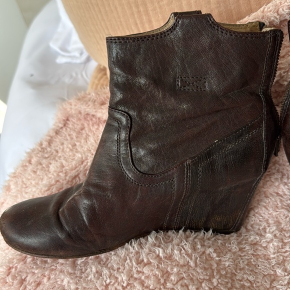 Frye Carson Wedge Bootie - Picture 6 of 13